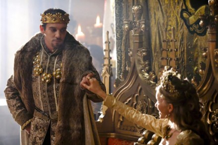 King Henry smitten with Catherine Howard. 