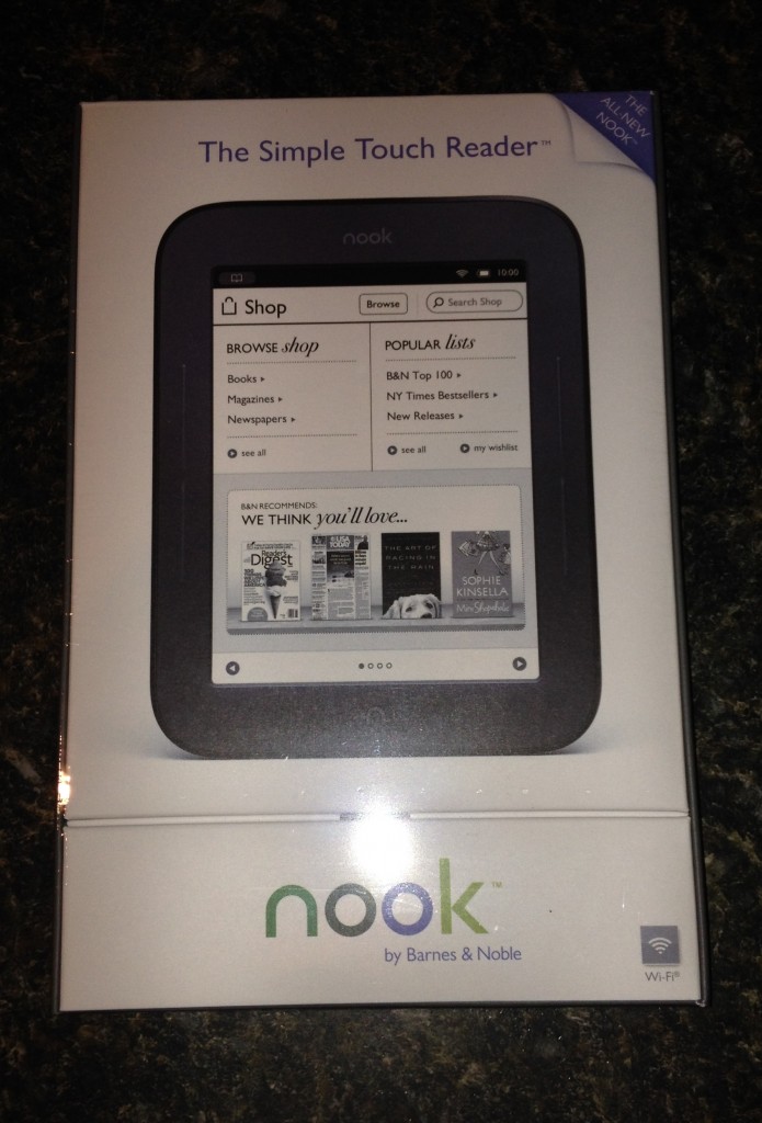 12 Days of Reviews & Giveaways! Year in Reviews + NOOK Simple Touch GIVEAWAY!