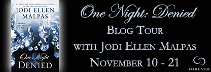 One Night: Denied by Jodi Ellen Malpas (It's MILLER TIME!)