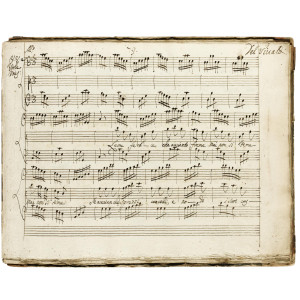 Original Vivaldi score auctioned at Sotheby's.