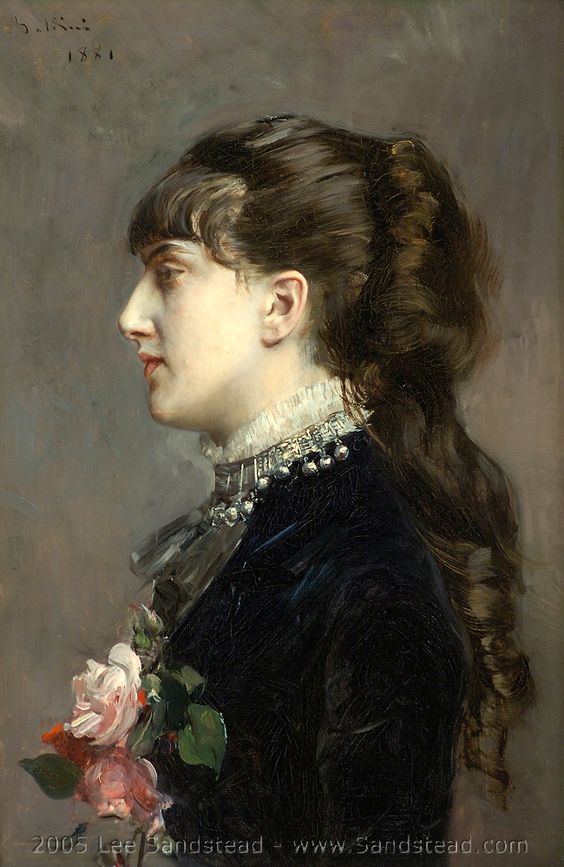 Gladys Deacon (aka the Duchess of Marlborough) Boldini painting.