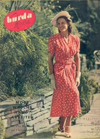 Here is a fun Pinterest board with some vintage covers of Burda magazine.