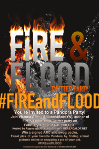 #FireandFlood TWITTER PARTAAAY + Sneak Peek! @VictoriaScottYA
