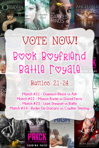 Book Boyfriend Battles 21 through 24 – VOTE NOW! #BBBR