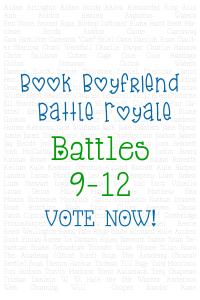 Book Boyfriend Battles 9 through 12 – VOTE NOW! #BBBR