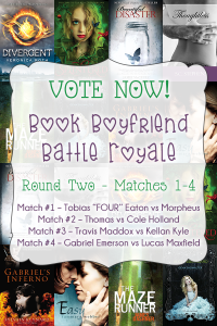 Book Boyfriend Battle Royale – Round Two, Battles 1-4 #BBBR