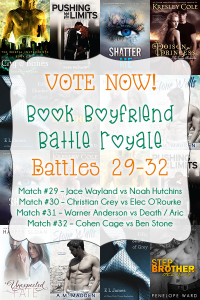 Book Boyfriend Battles 29 through 32 – VOTE NOW! #BBBR