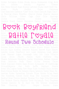 Book Boyfriend Battle Royale Round Two Schedule