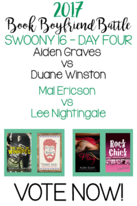 Book Boyfriend Battle – Swoony 16 – Day Four – VOTE NOW!